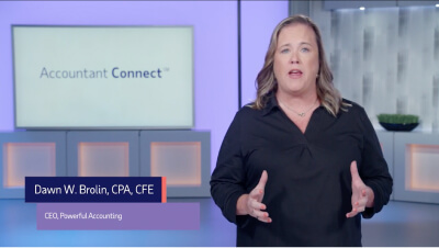 Dawn Brolin, CPA shares how Accountant Connects advisory opportunities help you deliver smarter insights and greater value for your clients.