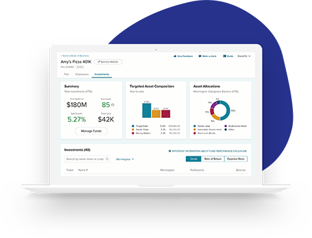 Advisor Access Analytics screen