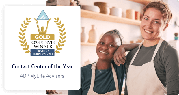 Logo of the Gold 2023 Stevie Winner Contact Center of the Year