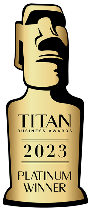 Logo for Titan Business Awards 2023
